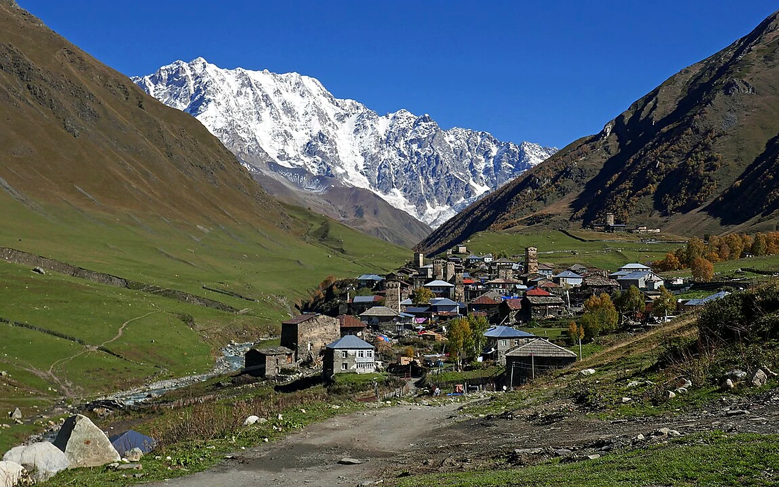 Ushguli from Mestia